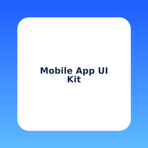 mobile-app-ui-kit Mobile App UI Kit