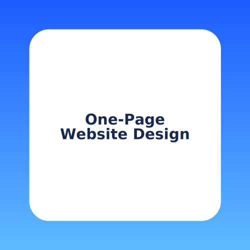 one-page-website-design One-Page Website Design